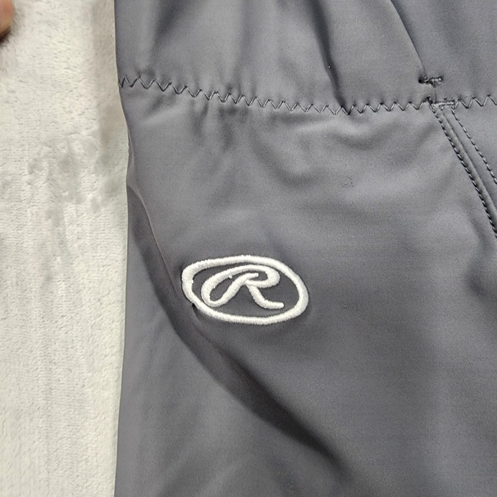 Rawlings Football Pants Mens Medium Gray Nylon Spandex Padded Practice FP147 - Picture 2 of 11